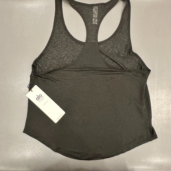 NWT Alo Arrow Tank in Black size XS - Picture 4 of 6